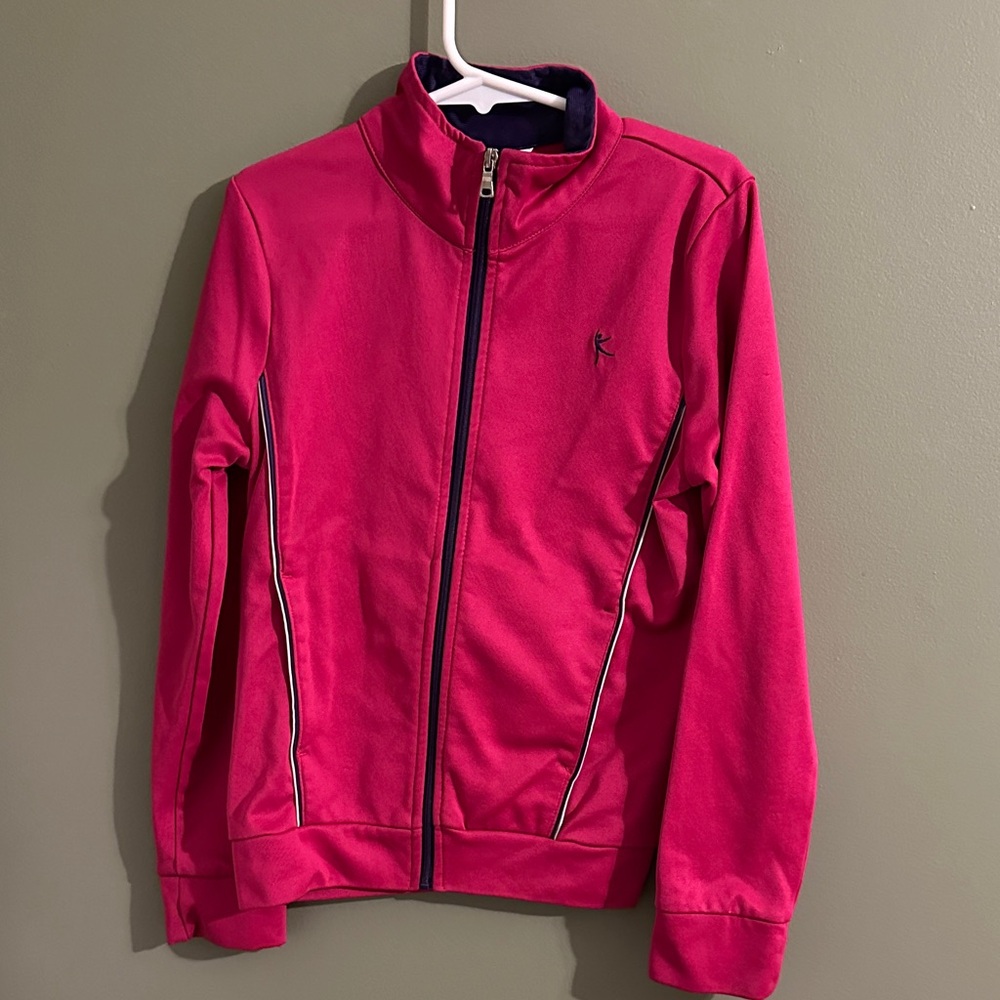 Danskin Vibrant Pink Kids Jacket - 7/8